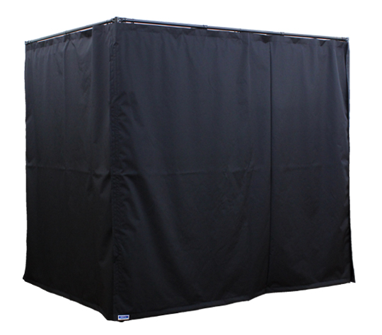 自立型レーザ遮光カーテン